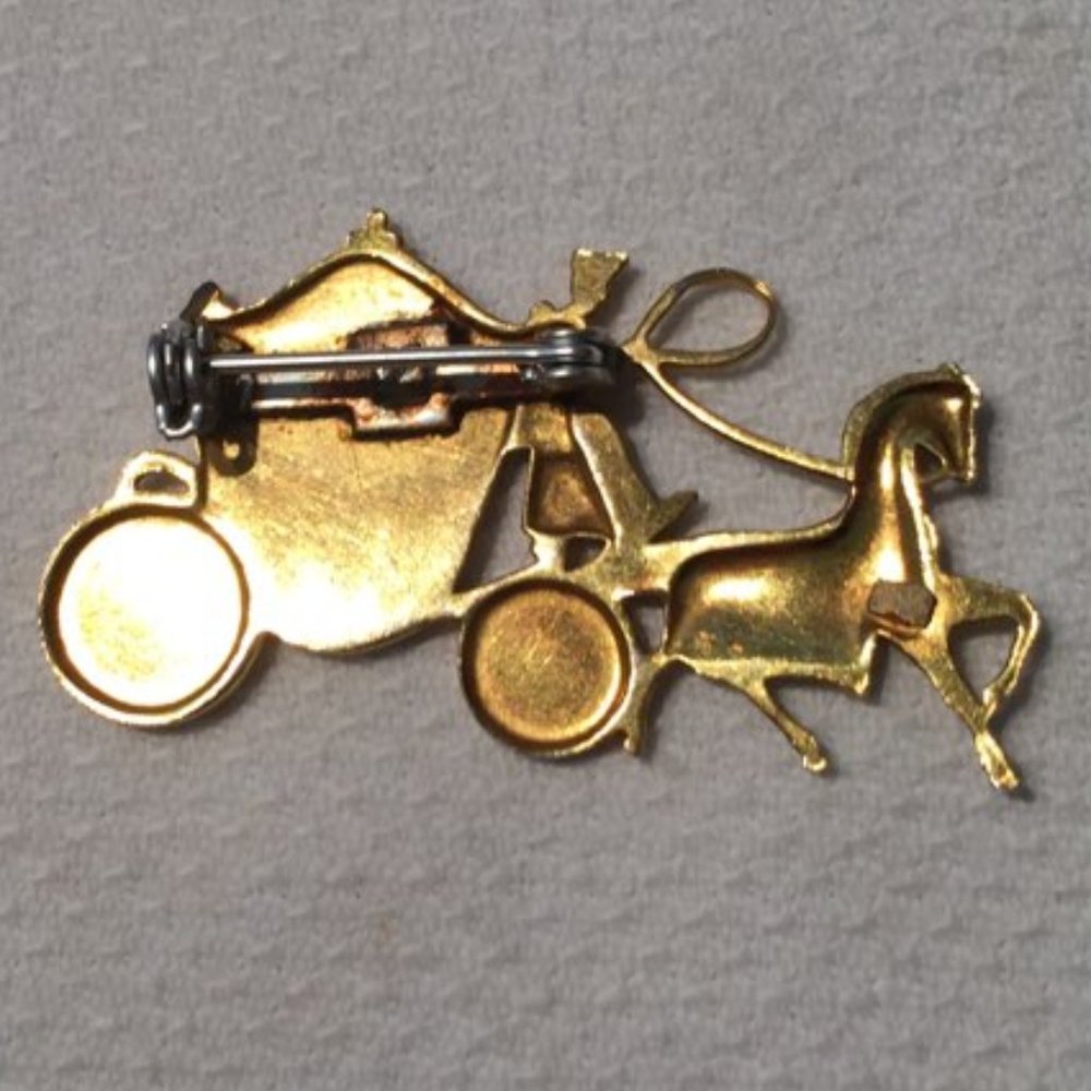 🌟HP🌟VTG Damascene Pin - Picture 5 of 6